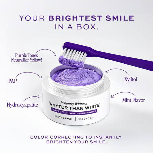 Whyteo™ Purple Teeth Whitening Powder